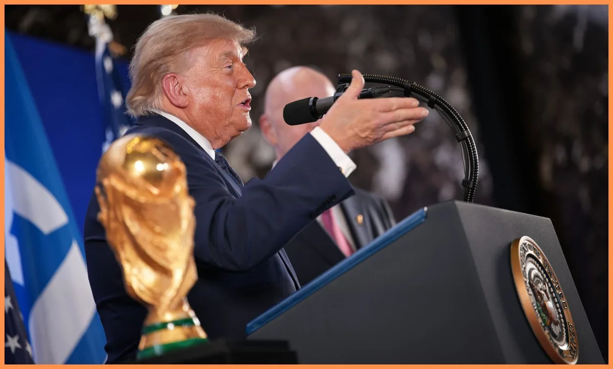 トランプ大統領がイングランドの采配に苦言「ケインを守備的に使うのは間違い」