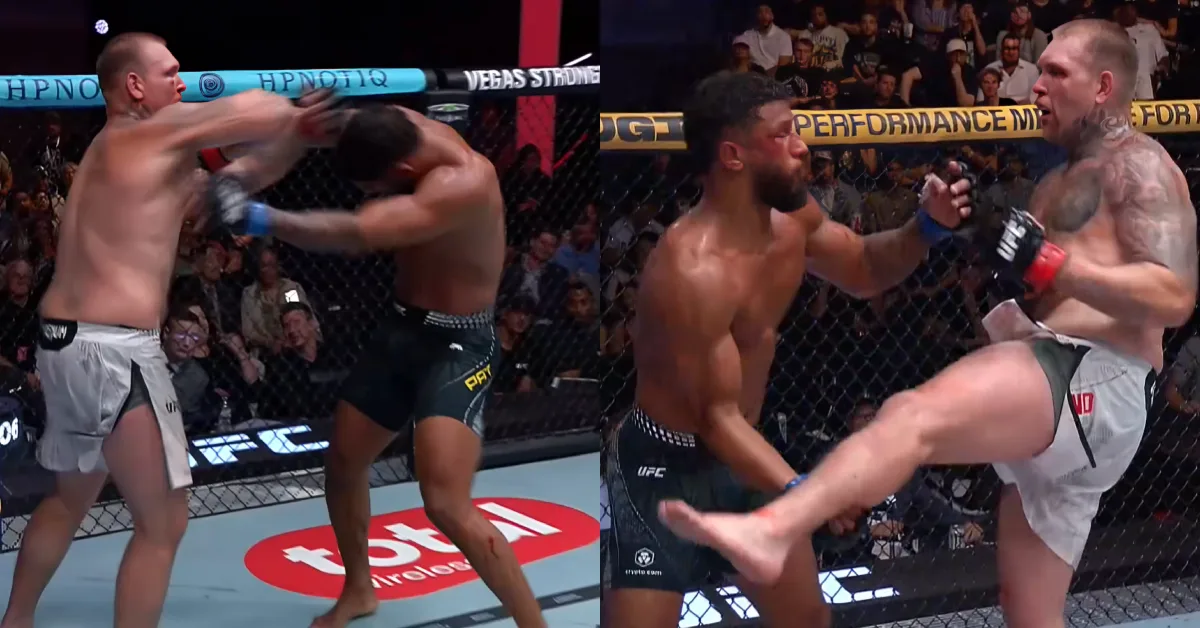 アスプランド、パットとの壮絶ヘビー級戦を制す！UFC Vegas 120